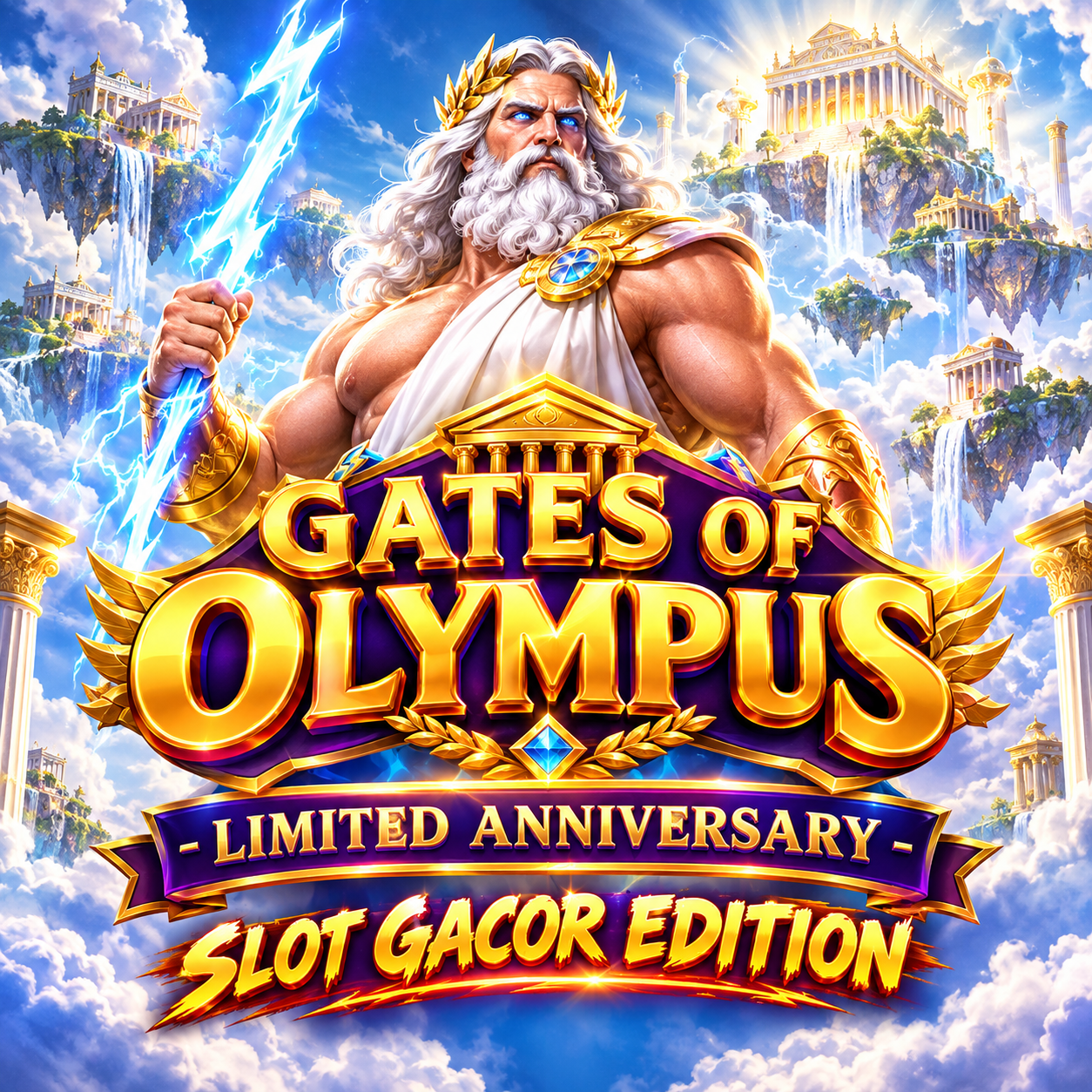 Gates of Olympus - Limited Anniversary Slot Gacor Edition